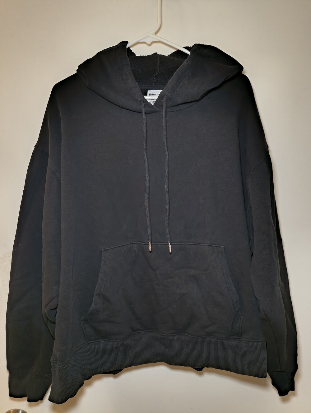 Victoria Secret PINK Black Everyday Pullover Hoodie Sweatshirt